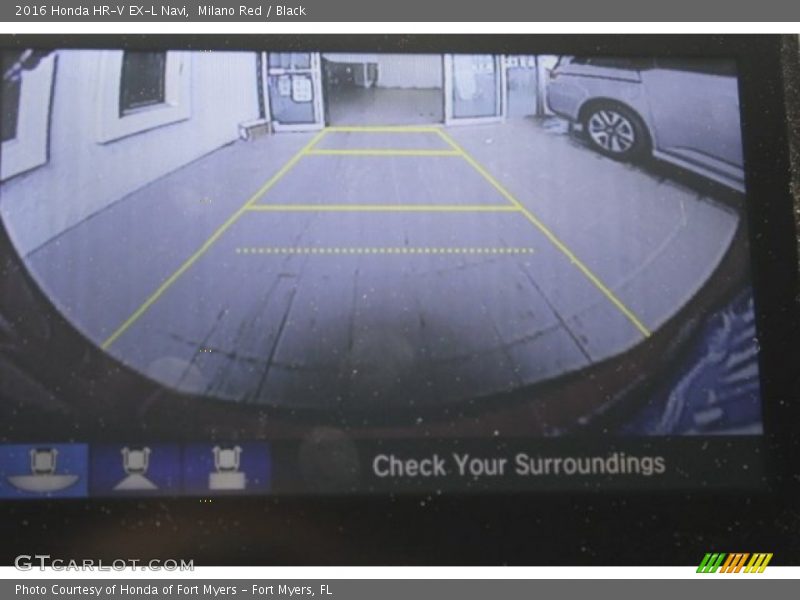 Milano Red / Black 2016 Honda HR-V EX-L Navi