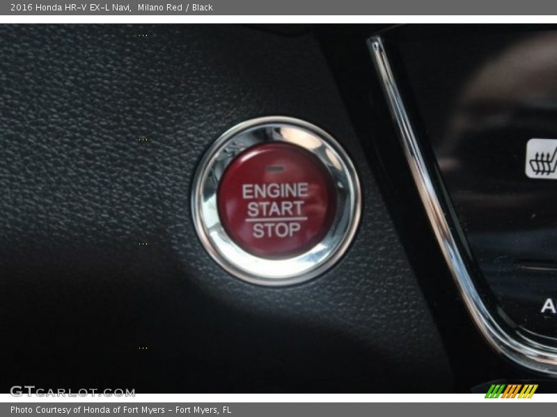 Milano Red / Black 2016 Honda HR-V EX-L Navi