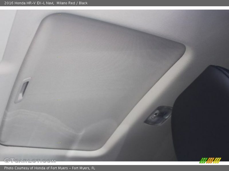 Milano Red / Black 2016 Honda HR-V EX-L Navi