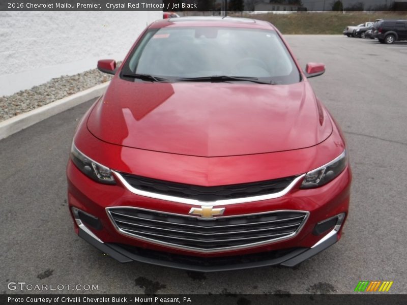 Crystal Red Tintcoat / Jet Black 2016 Chevrolet Malibu Premier