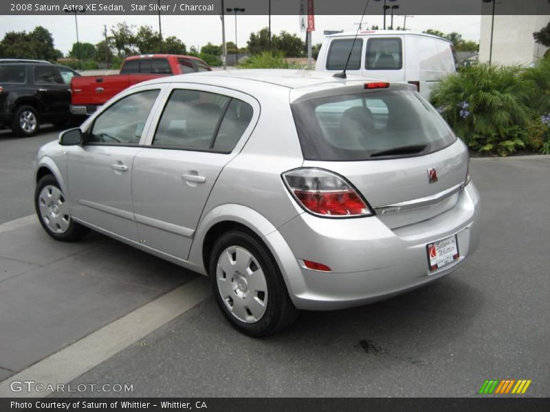 Star Silver / Charcoal 2008 Saturn Astra XE Sedan