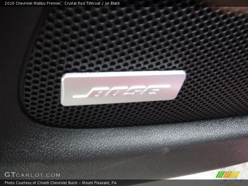 Crystal Red Tintcoat / Jet Black 2016 Chevrolet Malibu Premier