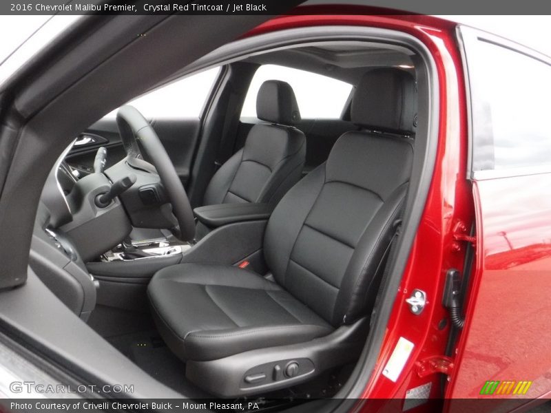 Crystal Red Tintcoat / Jet Black 2016 Chevrolet Malibu Premier