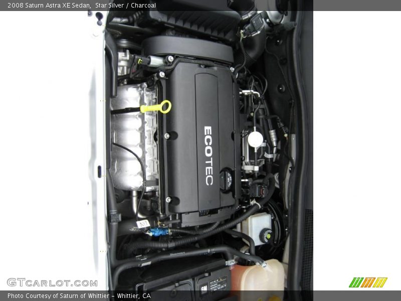 Star Silver / Charcoal 2008 Saturn Astra XE Sedan
