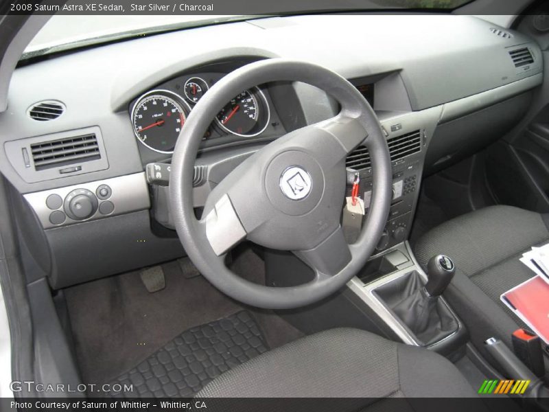 Star Silver / Charcoal 2008 Saturn Astra XE Sedan