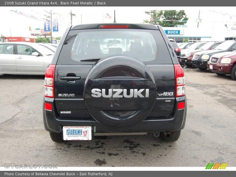 Black Pearl Metallic / Black 2008 Suzuki Grand Vitara 4x4