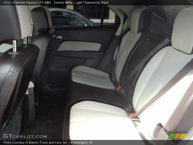 Summit White / Light Titanium/Jet Black 2011 Chevrolet Equinox LTZ AWD