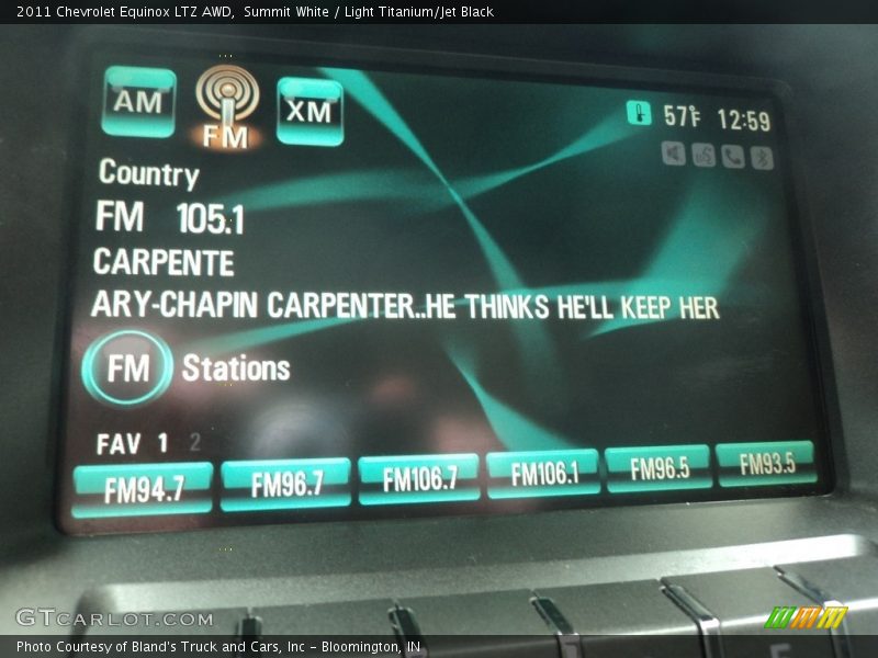 Summit White / Light Titanium/Jet Black 2011 Chevrolet Equinox LTZ AWD