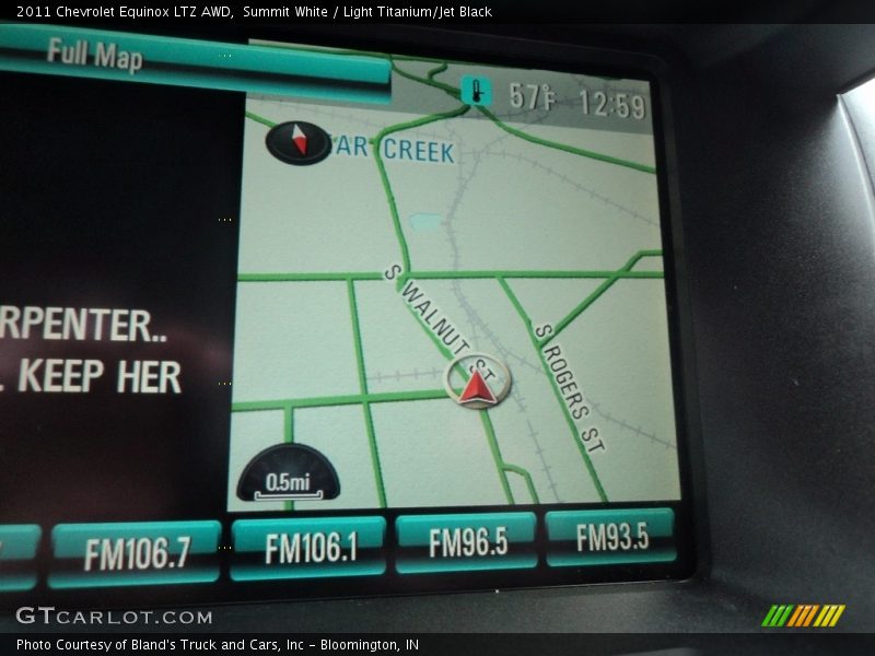 Summit White / Light Titanium/Jet Black 2011 Chevrolet Equinox LTZ AWD