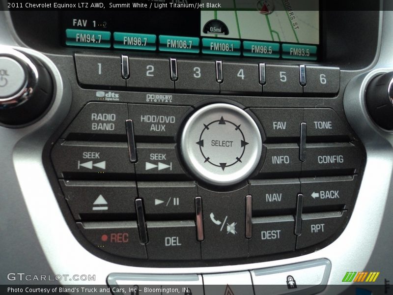 Summit White / Light Titanium/Jet Black 2011 Chevrolet Equinox LTZ AWD