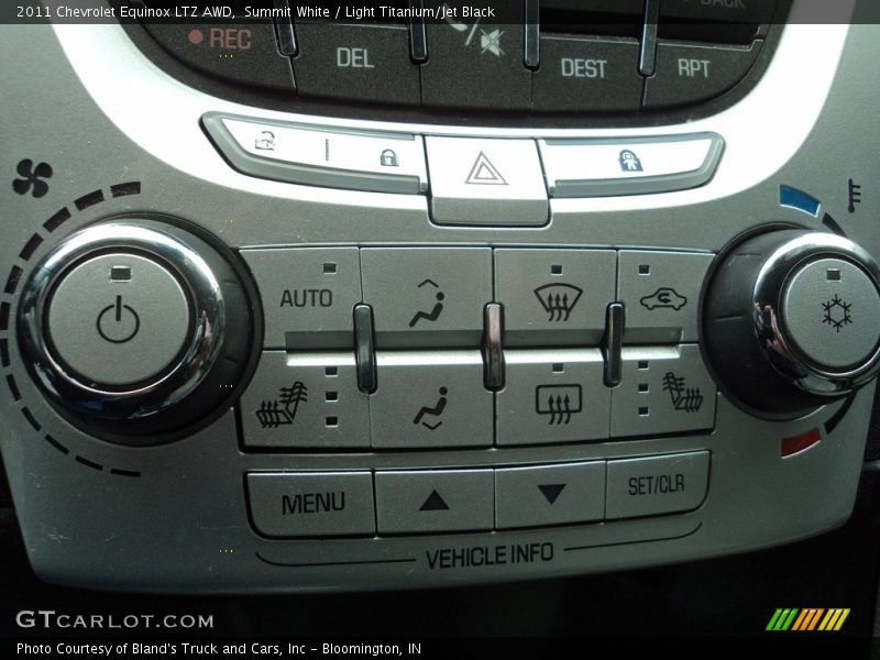 Summit White / Light Titanium/Jet Black 2011 Chevrolet Equinox LTZ AWD