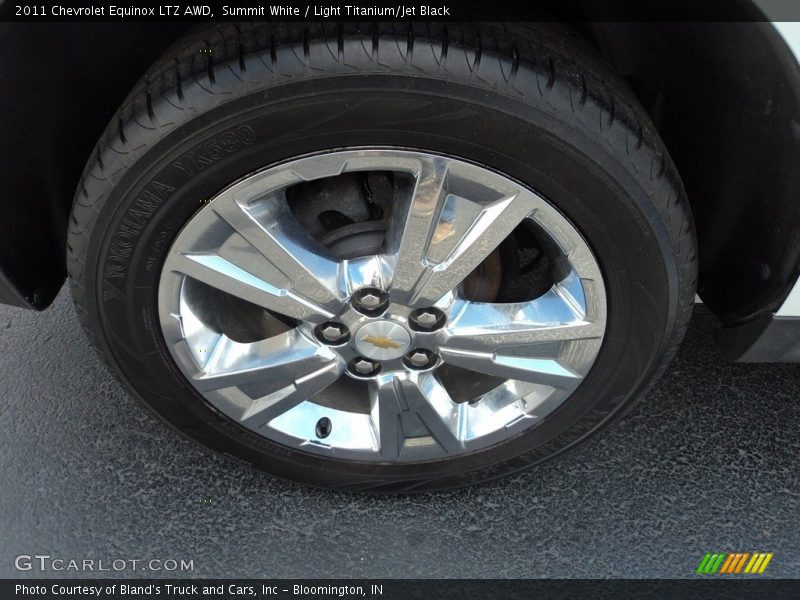 Summit White / Light Titanium/Jet Black 2011 Chevrolet Equinox LTZ AWD