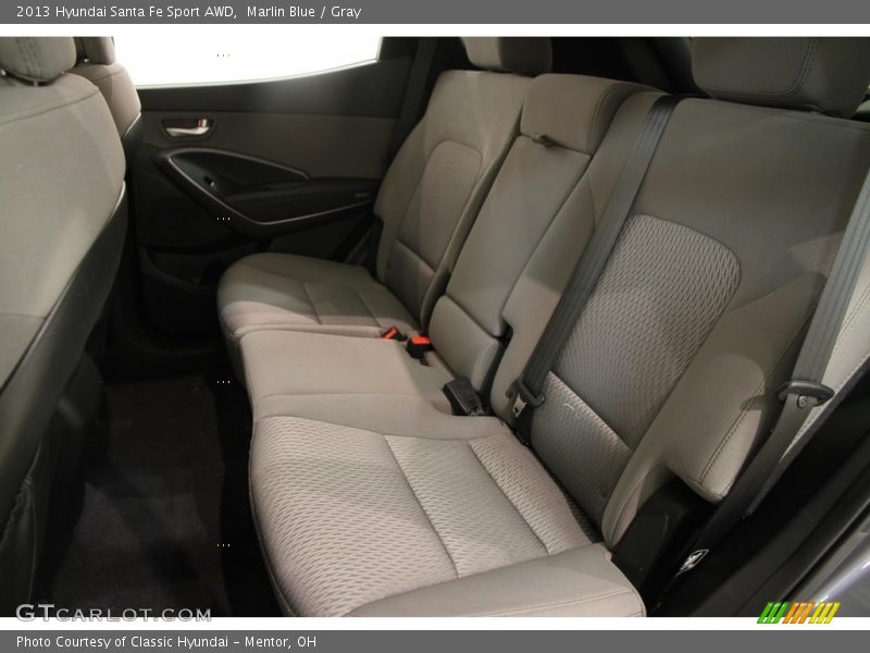 Marlin Blue / Gray 2013 Hyundai Santa Fe Sport AWD