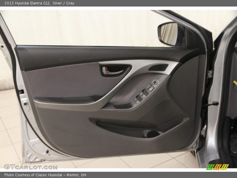 Silver / Gray 2013 Hyundai Elantra GLS