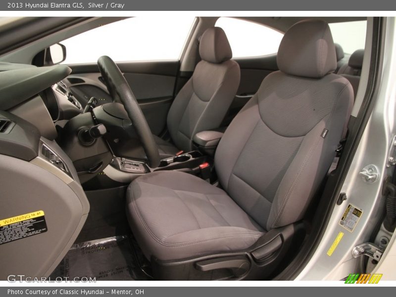 Silver / Gray 2013 Hyundai Elantra GLS