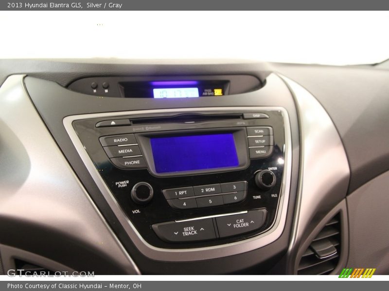 Silver / Gray 2013 Hyundai Elantra GLS