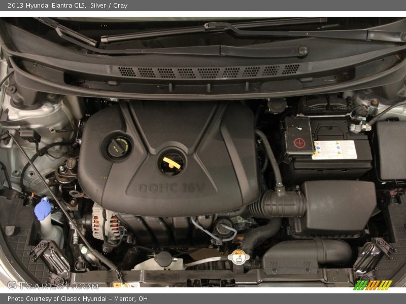 Silver / Gray 2013 Hyundai Elantra GLS