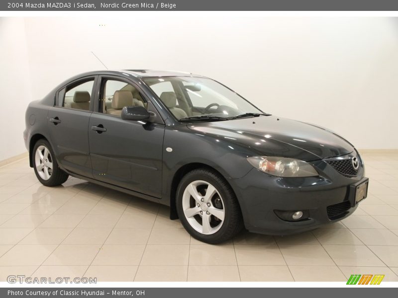 Nordic Green Mica / Beige 2004 Mazda MAZDA3 i Sedan