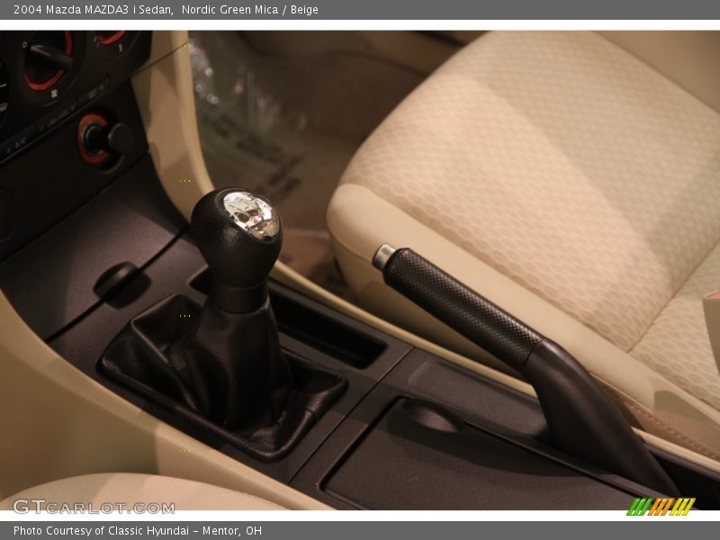 Nordic Green Mica / Beige 2004 Mazda MAZDA3 i Sedan