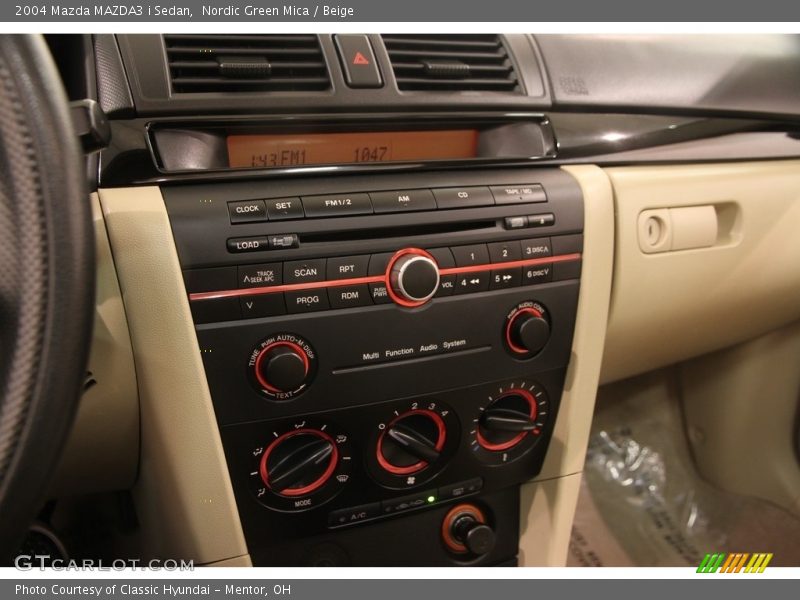 Nordic Green Mica / Beige 2004 Mazda MAZDA3 i Sedan