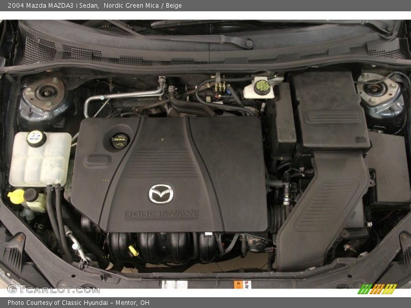 Nordic Green Mica / Beige 2004 Mazda MAZDA3 i Sedan