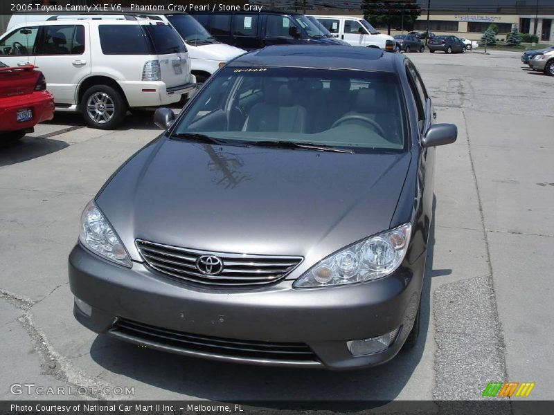 Phantom Gray Pearl / Stone Gray 2006 Toyota Camry XLE V6