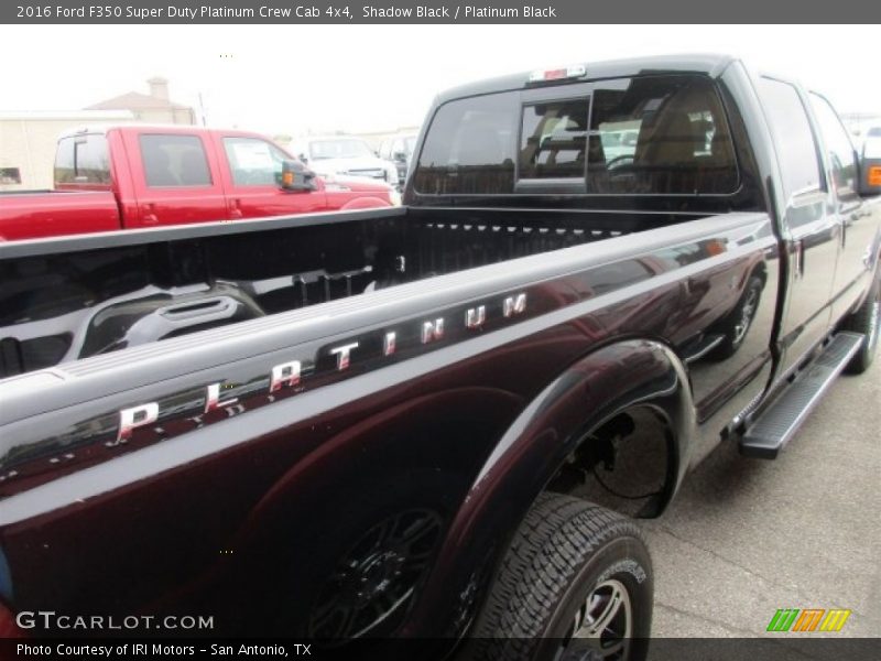 Shadow Black / Platinum Black 2016 Ford F350 Super Duty Platinum Crew Cab 4x4