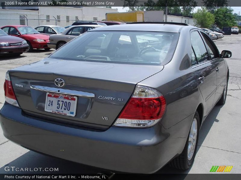 Phantom Gray Pearl / Stone Gray 2006 Toyota Camry XLE V6
