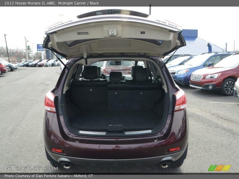 Midnight Garnet / Black 2013 Nissan Murano SL AWD