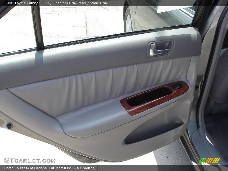 Phantom Gray Pearl / Stone Gray 2006 Toyota Camry XLE V6