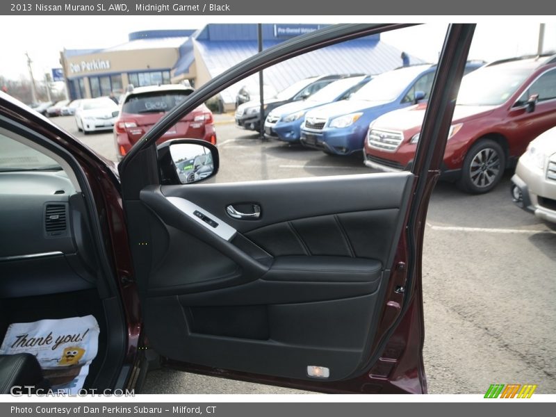 Midnight Garnet / Black 2013 Nissan Murano SL AWD