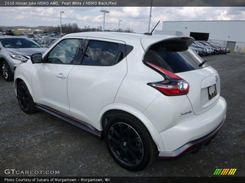 Pearl White / NISMO Black/Red 2016 Nissan Juke NISMO AWD