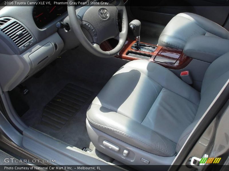 Phantom Gray Pearl / Stone Gray 2006 Toyota Camry XLE V6