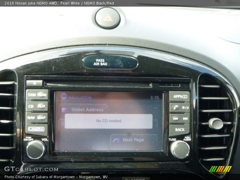 Pearl White / NISMO Black/Red 2016 Nissan Juke NISMO AWD