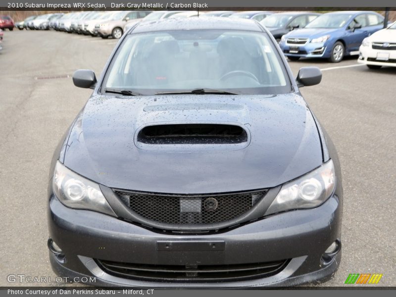 Dark Gray Metallic / Carbon Black 2010 Subaru Impreza WRX Sedan