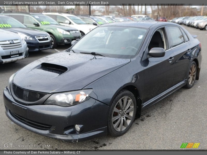 Dark Gray Metallic / Carbon Black 2010 Subaru Impreza WRX Sedan