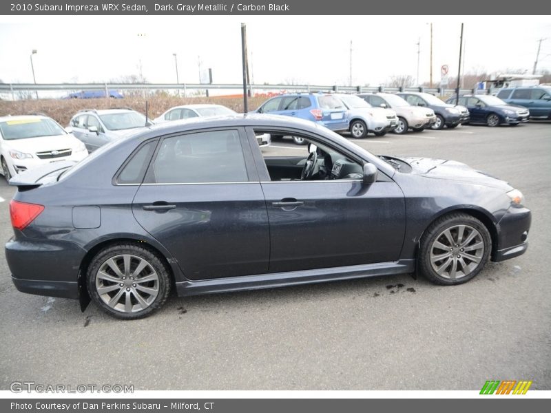 Dark Gray Metallic / Carbon Black 2010 Subaru Impreza WRX Sedan