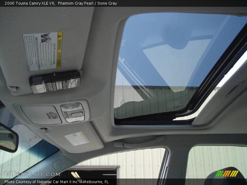 Phantom Gray Pearl / Stone Gray 2006 Toyota Camry XLE V6