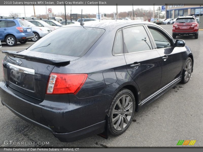 Dark Gray Metallic / Carbon Black 2010 Subaru Impreza WRX Sedan