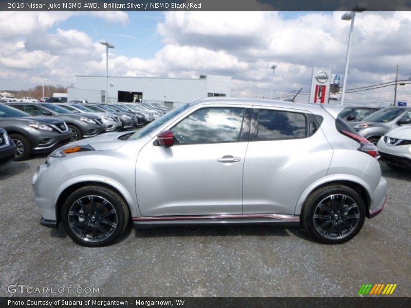  2016 Juke NISMO AWD Brilliant Silver
