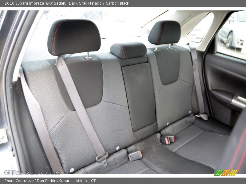 Dark Gray Metallic / Carbon Black 2010 Subaru Impreza WRX Sedan
