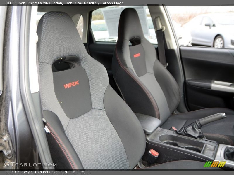 Dark Gray Metallic / Carbon Black 2010 Subaru Impreza WRX Sedan