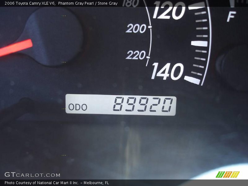 Phantom Gray Pearl / Stone Gray 2006 Toyota Camry XLE V6
