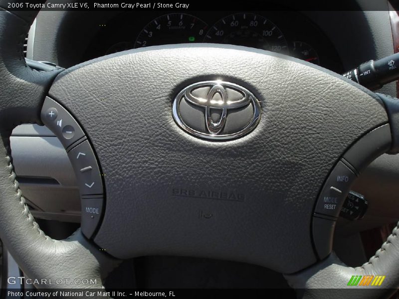 Phantom Gray Pearl / Stone Gray 2006 Toyota Camry XLE V6