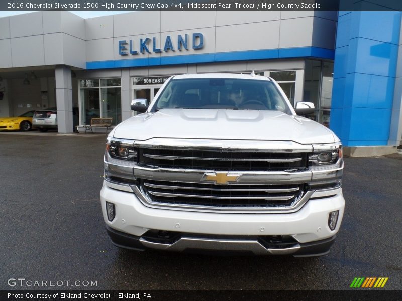 Iridescent Pearl Tricoat / High Country Saddle 2016 Chevrolet Silverado 1500 High Country Crew Cab 4x4