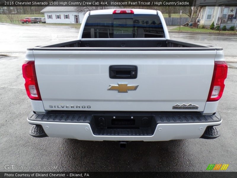 Iridescent Pearl Tricoat / High Country Saddle 2016 Chevrolet Silverado 1500 High Country Crew Cab 4x4