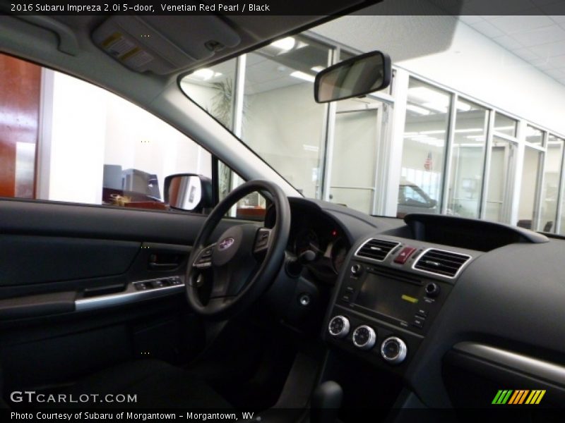 Venetian Red Pearl / Black 2016 Subaru Impreza 2.0i 5-door