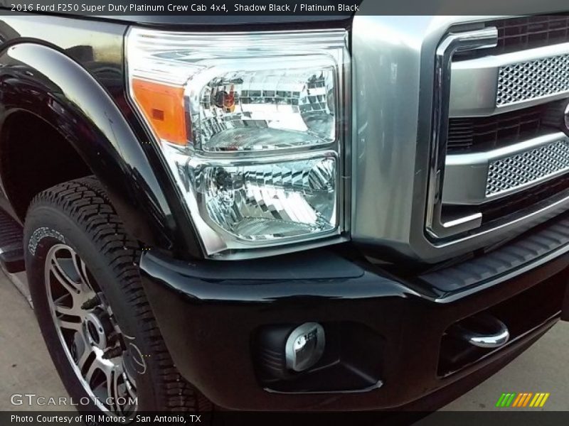 Shadow Black / Platinum Black 2016 Ford F250 Super Duty Platinum Crew Cab 4x4