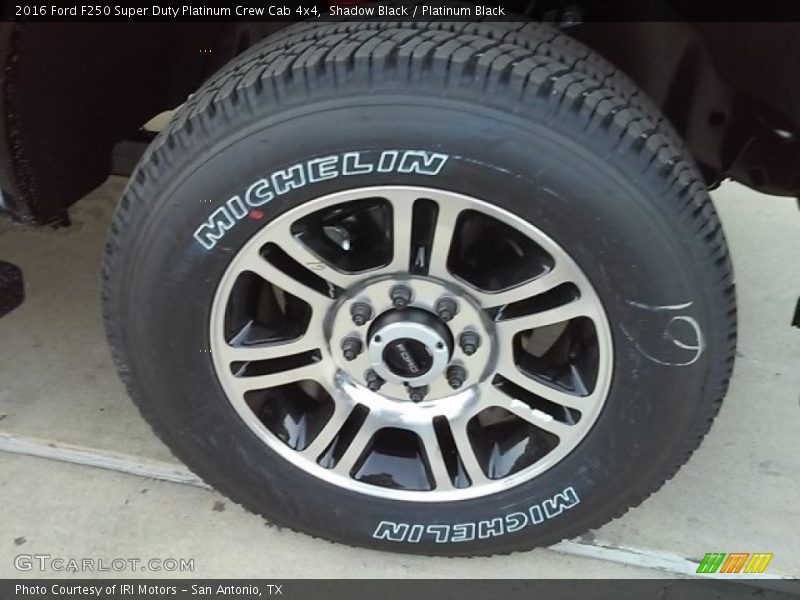 Shadow Black / Platinum Black 2016 Ford F250 Super Duty Platinum Crew Cab 4x4