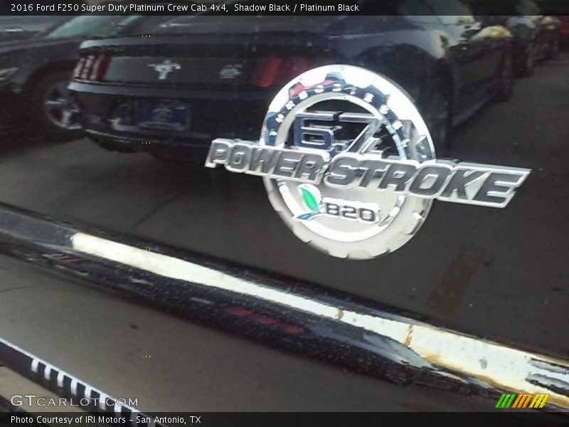 Shadow Black / Platinum Black 2016 Ford F250 Super Duty Platinum Crew Cab 4x4